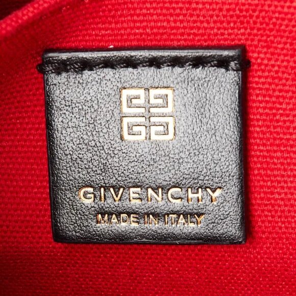 Givenchy Black Canvas Mini G Shopping Tote Bag - Picture 10 of 11